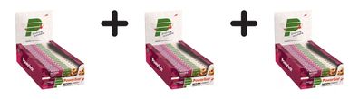 3 x Powerbar Natural Energy Cereal Bar + Magnesium (18x40g) Raspberry Crisp