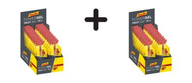 2 x Powerbar PowerGel (24x41g) Red Fruit Punch