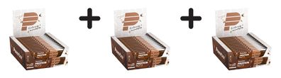 3 x Powerbar Protein Nut 2 Bar (12x45g) Milk Chocolate Peanut