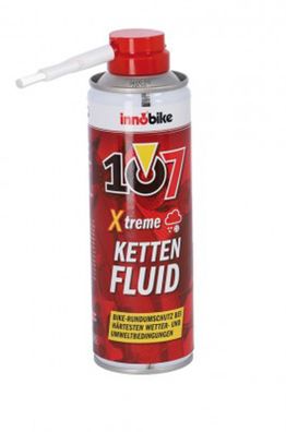 Innobike Kettenspray "107 XTREME Kettenf 300 ml Spraydose inkl. Pinselaufsatz