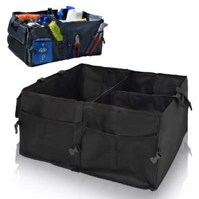 Kofferraumtasche Auto Organizer 56x40x24 cm Autozubehör Tasche Faltbare Box