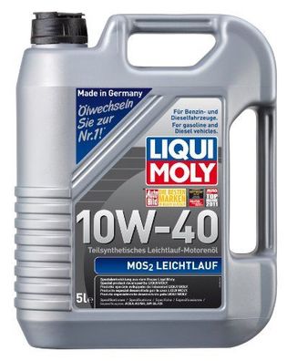 LIQUI MOLY Motoröl "MoS2 Leichtlauf" SAE 5 l Kanister