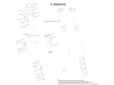 Rockshox Ersatz für Variosattelstütze "Reverb / Reverb Stealth" Klemm Kit