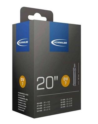 Schwalbe-Schlauch 20" DV7 40-62 / 406-428