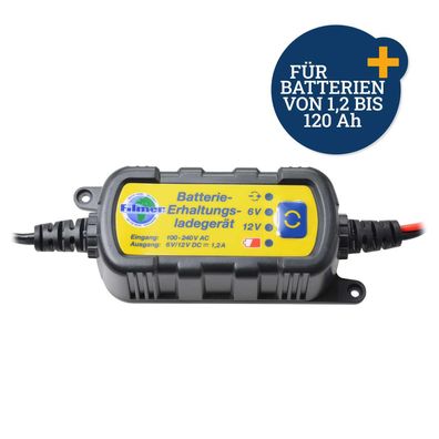 Filmer 36.202 Batterie Erhaltungs-Ladegerät 6V/12V