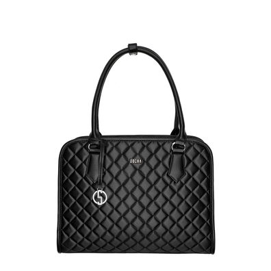 Business bag Black Dia Midi 14", made from Nivodur