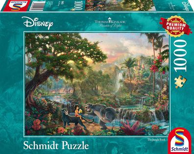 Disney Dschungelbuch 1000Teile Puzzle Thomas Kinkade schmidt prinzessin princess