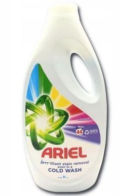 Ariel Color Flüssigwaschmittel Cold Wash, 1,54 l