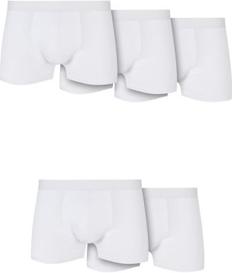 Urban Classics Solid Organic Cotton Boxer Shorts 5-Pack