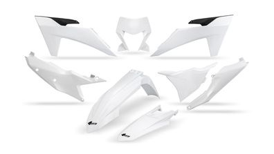 UFO PLAST Verkleidungssatz Für KTM-Modelle Aus ho weiß