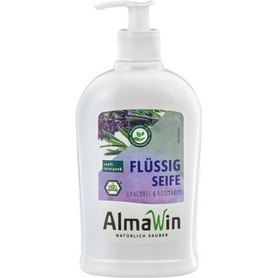 AlmaWin Flüssigseife Lavendel u. Rosmarin 0.5 Liter