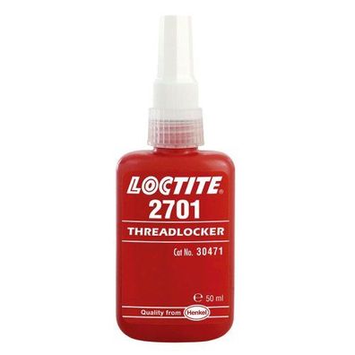 Loctite Schraubensicherung "2701" Hochfeste, niedr 50 ml Flasche