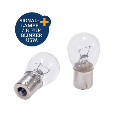 Filmer 16.033 Glühlampe 12 Volt-21 Watt - 2er Pack