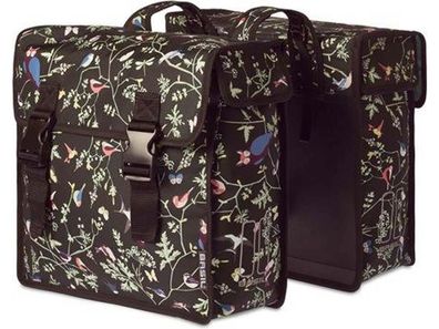 BASIL Doppeltasche "Wanderlust - Double Bag" Volum charcoal