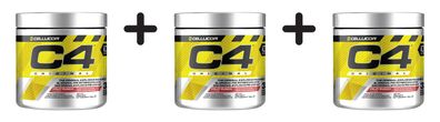 3 x Cellucor C4 Original (30 serv) Fruit Punch