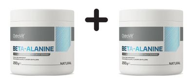 2 x OstroVit Beta-Alanine Powder (200g) Natural