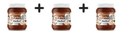 3 x OstroVit Creametto (350g) Hazelnut