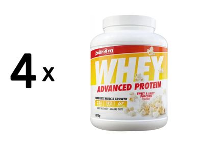 4 x Per4m Whey Advanced Protein (2010g) Sweet Salty Popcorn