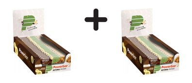 2 x Powerbar Natural Protein Bar (18x40g) Banana Chocolate