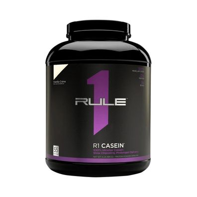 Rule1 R1 Casein Protein (4lbs) Vanilla Crème