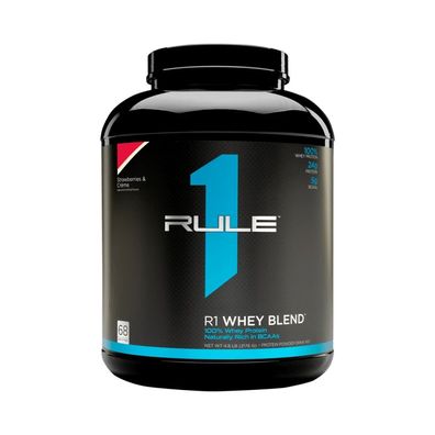 Rule1 R1 Whey Protein (5lbs) Strawberries and Crème