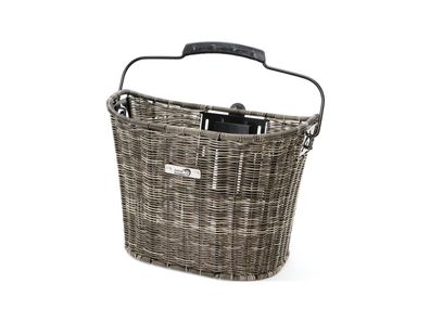 NEW LOOXS V.R.-Korb "Lombok" Kunststoff, Rattan Lo Rattan grey