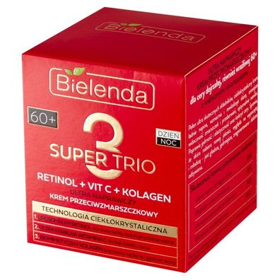 Bielenda Super Trio 60+ Ultra Repair Anti-Falten Tages- und Nachtcreme