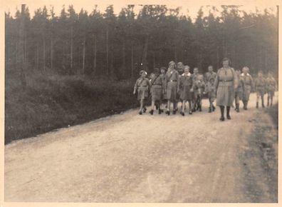 Schulwanderung Pimpfe HX mit Lehrerin