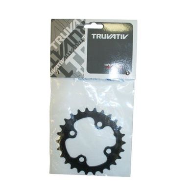 Truvativ Kettenblatt "MTB / Trekking" SB-verpackt, 4-Arm, Alu 7075, 9-fach 26 Z.,