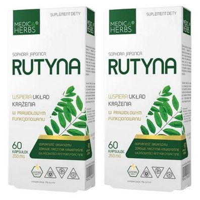 Rutin Extrakt 95% Sophora Japonica Antioxidantien Ohne Zusätze 350mg 120 Kapseln