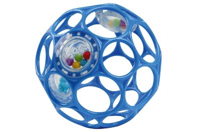 OBALL Rattle blau