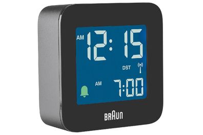 BRAUN Funkwecker digital 5,7x5,7x2cm schwarz