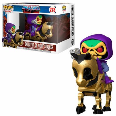 Funko POP Rides: MOTU- Skeletor mit Nachtstalker