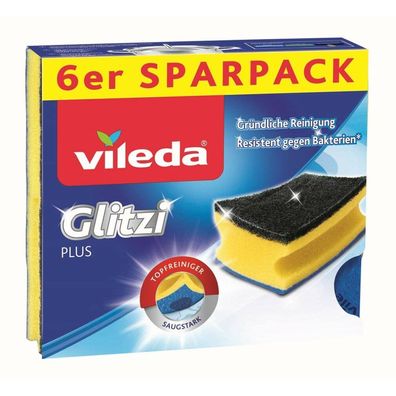 vileda Glitzi plus Topfreiniger 6 St