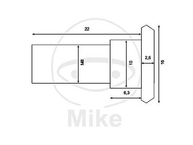 TRW Schraube Schraubensatz für Bremsscheiben &agra M8 x 1,25, Sch