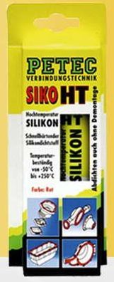 Petec Hochtemperatur-Silikondichtung, SIKO rot Tube