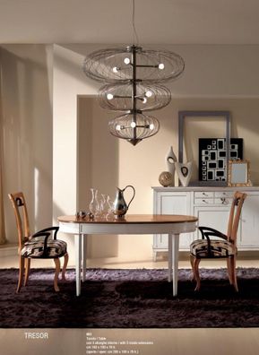 Esstisch Ausziehbar Tisch Holz Tische Modern Design Esszimmer Ess Luxus Möbel