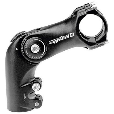 A-Head Vorbau Ergotec Octopus 50 Alu, schwarz, 1 1/8", 31,8mm,110mm