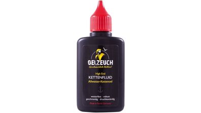 Atlantic Kettenöl "Oelzeuch" Geschmeidig 50 ml Tropfflasche, Produkttexte auf Deutsch