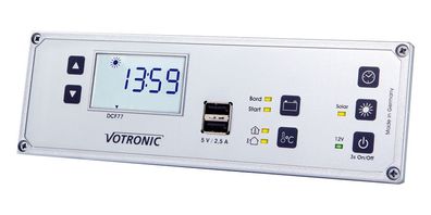 Votronic 5744 VPC Merkur Kombipanel Einbau Anzeige