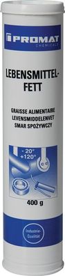 Lebensmittelfett NSF-H1 naturfarben, ell 400g Kartusche PROMAT chemicals