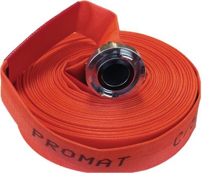 Industrieschlauch ID 52mm Länge 20m leuchtorange Rl. PROMAT