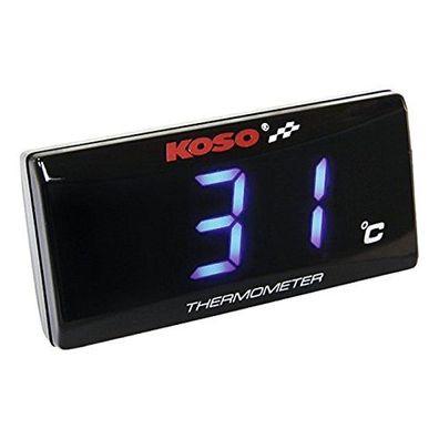 KOSO Thermometer Digitaler, universeller, wasserdi 12 Volt