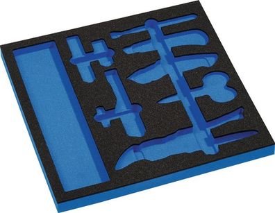 Werkzeugmodul Leereinlage 2/3-Modul 4000 871 251,12-tlg. PROMAT