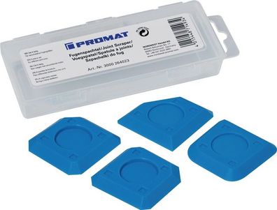 Fugenspachtel für eckige und rd. Fugen Ku.4- teilig Set PROMAT