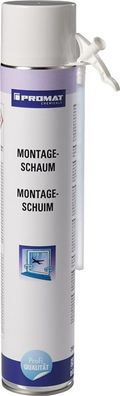 1K-Montageschaum 750 ml B2 champagner m. Einw.-Handsch. Dose PROMAT Chemicals