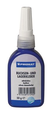 Buchsen-/Lagerkleber hf. mf. grün 50g Flasche PROMAT Chemicals