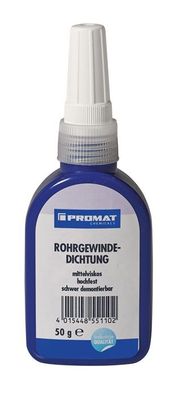 Rohrgewindedichtung hf. mv. braun 50g Flasche PROMAT Chemicals