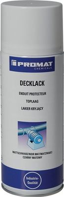 Decklack mattschwarz 400 ml Spraydose PROMAT chemicals