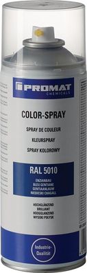 Colorspray enzianblau hochglänzend RAL 5010 400 ml Spraydose PROMAT Chemicals